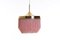 Lámpara de techo modelo T601 en rosa de Hans-Agne Jakobsson, años 60, Imagen 4