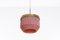 Pink Model T601 Ceiling Lamp by Hans-Agne Jakobsson, 1960s, Image 5