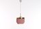 Pink Model T601 Ceiling Lamp by Hans-Agne Jakobsson, 1960s 3