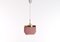 Pink Model T601 Ceiling Lamp by Hans-Agne Jakobsson, 1960s, Image 3