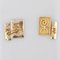 French 18 Karat Yellow Gold Cufflinks, 1970s, Set of 2, Image 3