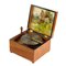 19th Century Music Box with Bells and Sixty Records by Robert Wachtler, Set of 61, Image 2
