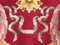 Louis XV Style Red Background Rug, 1890s 3