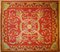 Louis XV Style Red Background Rug, 1890s 1