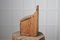 Antica scatola di farina fatta a mano con arte popolare della Svezia settentrionale, Immagine 4