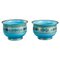 Early 19th Century Blue Opaline Bowls by Desvignes, Set of 2 1