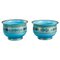 Early 19th Century Blue Opaline Bowls by Desvignes, Set of 2, Image 1