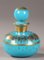 Early 19th Century Perfume Bottle in Turquoise Opaline, 1820s, Set of 4, Image 4