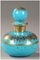 Türkisfarbene Parfümflasche aus dem frühen 19. Jh., 1820er, 4er Set 5