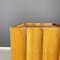 Mid-Century Italian Black and Light Wood Pedestals, 1960s, Set of 4, Image 7