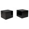 Italian Modern Coffee Tables in Black Lacquered Wood, 1990s, Set of 2, Image 1