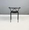 Moderner italienischer Armlehnstuhl aus schwarzem Metall von Maurizio Peregalli für Zeus, 1990er 5