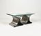 Coffee Table in Steel and Glass attributed to Francois Monnet for Kappa, France, 1970s, Image 11