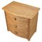 Rattan and Wicker Chest of Drawers attributed to Vivai Del Sud, Italy, 1970s 5