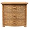 Rattan and Wicker Chest of Drawers attributed to Vivai Del Sud, Italy, 1970s 7