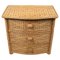 Rattan and Wicker Chest of Drawers attributed to Vivai Del Sud, Italy, 1970s 3