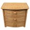 Rattan and Wicker Chest of Drawers attributed to Vivai Del Sud, Italy, 1970s, Image 3