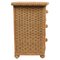 Rattan and Wicker Chest of Drawers attributed to Vivai Del Sud, Italy, 1970s, Image 8