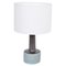 Mid-Century Danish Modern Handmade Ceramic Table Lamp, 1970s, Image 1