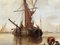 David Kleyne, Seascape with Ships, Oil Painting, Framed 8
