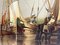 David Kleyne, Seascape with Ships, Oil Painting, Framed 5