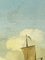 David Kleyne, Seascape with Ships, Oil Painting, Framed, Image 13