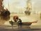 David Kleyne, Paesaggio marino con navi, Dipinto ad olio, Incorniciato, Immagine 6