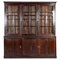 Large 19th Century English Mahogany & Pine Haberdashery Glazed Cabinet, 1880s 1