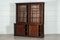 Large 19th Century English Mahogany & Pine Haberdashery Glazed Cabinet, 1880s 6