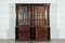 Large 19th Century English Mahogany & Pine Haberdashery Glazed Cabinet, 1880s 2