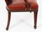 19th Century Victorian Mahogany & Leather Armchair 8