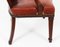 19th Century Victorian Mahogany & Leather Armchair, Image 8