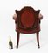 19th Century Victorian Mahogany & Leather Armchair, Image 15