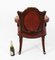 Viktorianischer Sessel aus Mahagoni & Leder, 19. Jh. 15