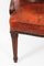 19th Century Victorian Mahogany & Leather Armchair, Image 10