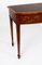 Vintage 20th Century Flame Mahogany Console Serving Table by William Tillman, 1980s 9