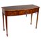 Vintage 20th Century Flame Mahogany Console Serving Table by William Tillman, 1980s 1