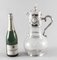 Englischer Vintage Krug aus Versilbertem & Glas, 1980er 17