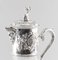 Vintage 20th Century English Silver Plated & Glass Claret Jug, 1980s 6