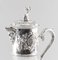 Vintage 20th Century English Silver Plated & Glass Claret Jug, 1980s, Image 6