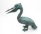 Vintage Bronze Verdigris Pelicans, 20th Century, Set of 2 5