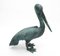 Vintage Grünspan Pelikane aus Bronze, 20. Jahrhundert, 2er Set 6
