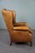 Fauteuil Vintage en Cuir Marron 3