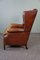 Vintage Brown Leather Armchair 5