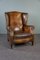 Club Chair in Patinated Sheep Leather 2