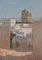 Louis De Broca, Street Scene, Kasbah of the Oudayas, Morocco, 1900s, Oil, Framed 2