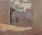 Louis De Broca, Street Scene, Kasbah of the Oudayas, Morocco, 1900s, Oil, Framed 4