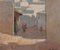 Louis De Broca, Street Scene, Kasbah of the Oudayas, Morocco, 1900s, Oil, Framed, Image 4