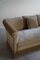 Geschwungenes dänisches Art Deco Sofa aus grünem Velours, 1940er 5
