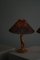 Scandinavian Sculptural Organic Wooden Table Lamps, 1970s, Set of 2, Image 8